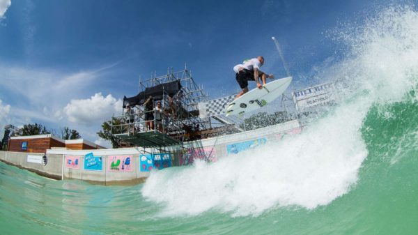 Chippa Wilson surfing BSR Surf Resort Waco TX Surf Pool