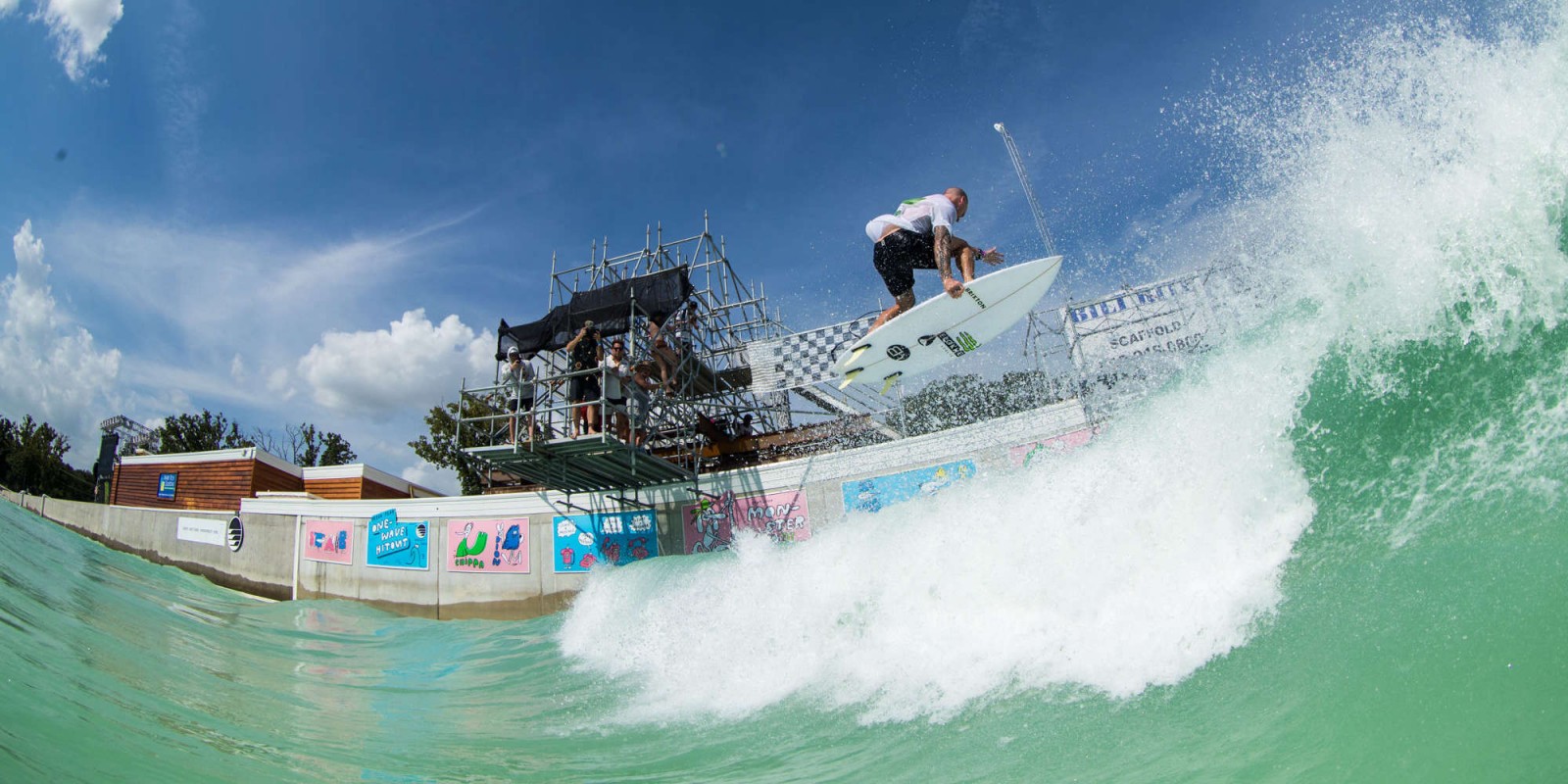 Chippa Wilson surfing BSR Surf Resort Waco TX Surf Pool